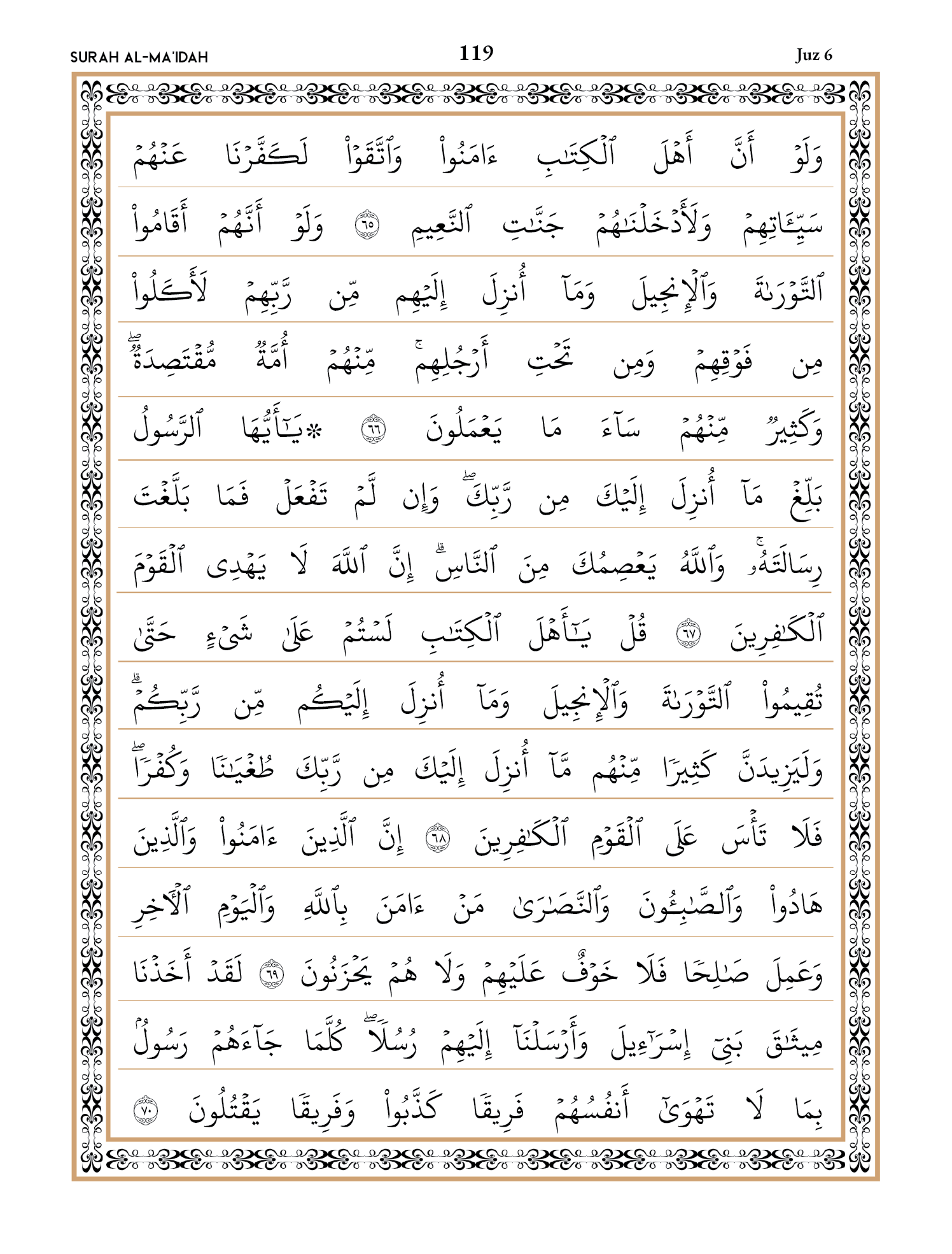 Quran Page 119